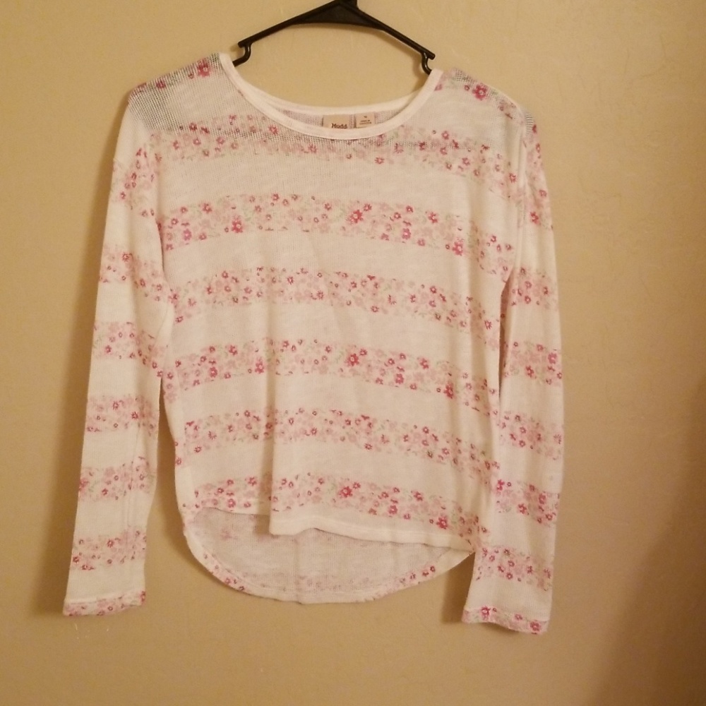 Sheer long sleeve tshirt